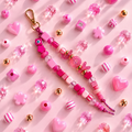 Personalised Pink Name Charm