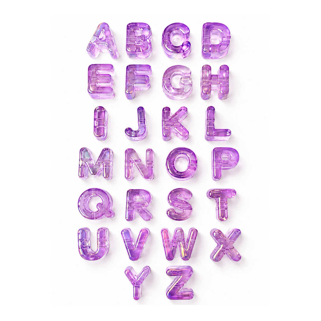 Extra Purple Alphabet Pack