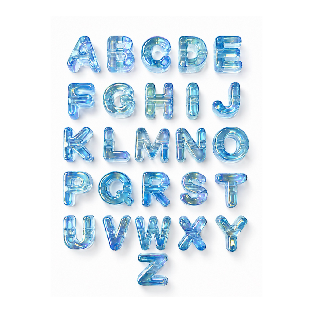 Extra Aqua Alphabet Pack
