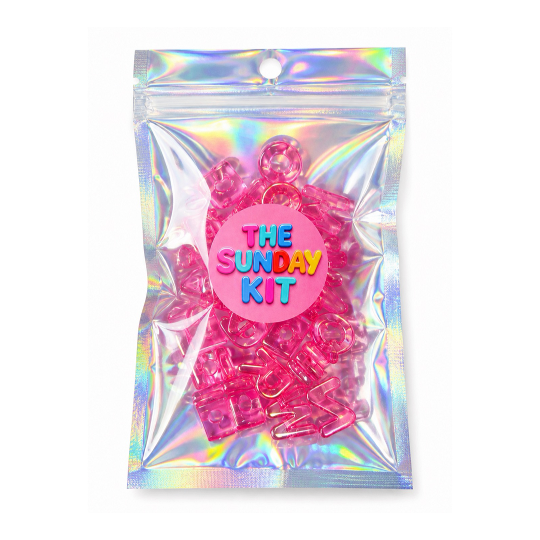 Extra Pink Alphabet Pack