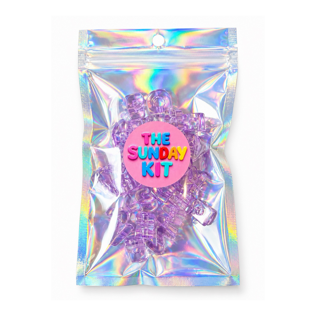 Extra Purple Alphabet Pack
