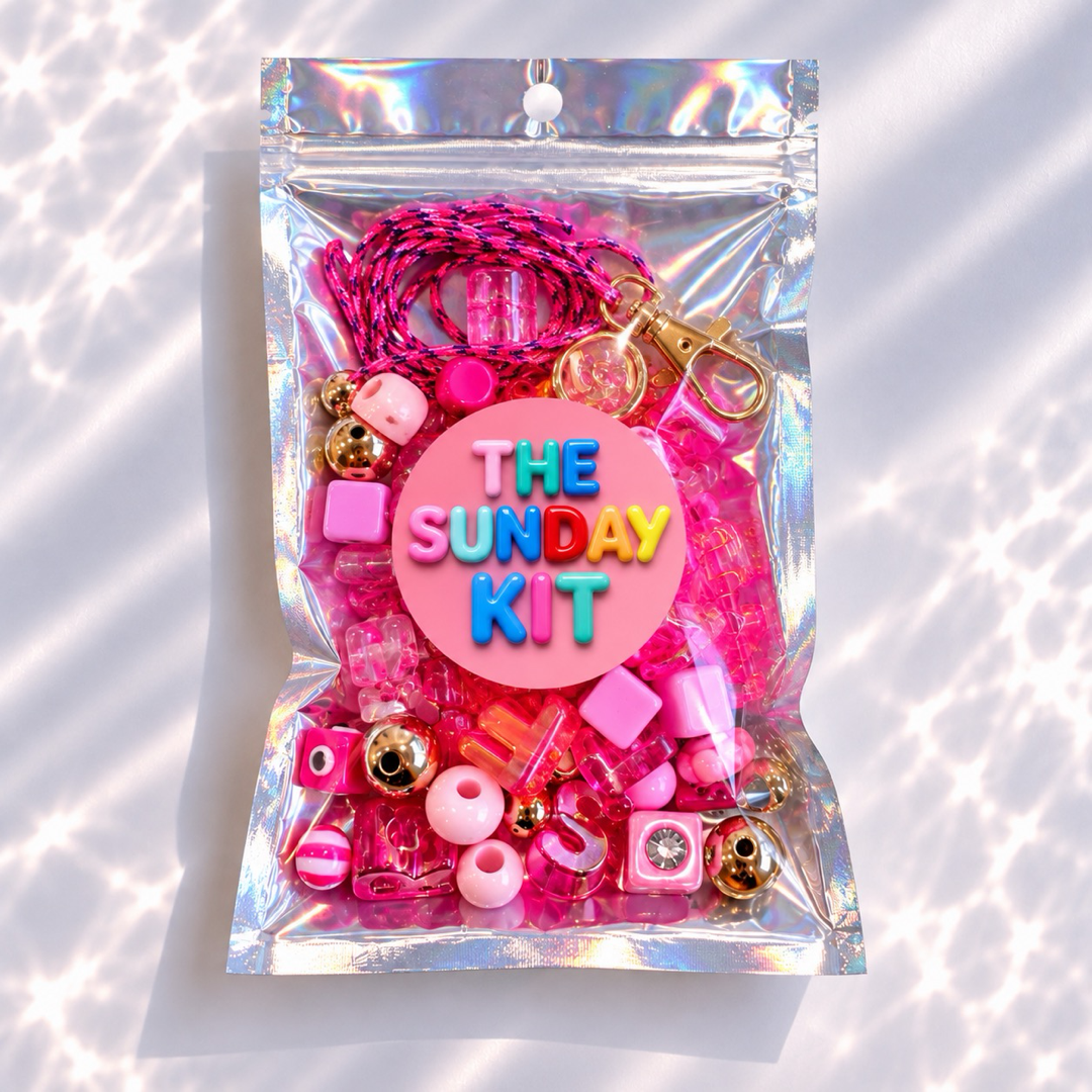 Pink Bag Charm Kit